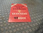 Pittsburgh Book of Local Records 1992- Guinnes Promo