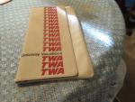 TWA Getaway Vacations- Documents Holder 1950's