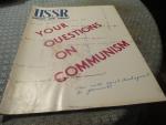 Soviet Life Magazine 12/1964 Questions on Communism
