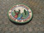 Boy Scouts Spring Camporee Patch 1967 Silver Tip Dist.