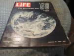 Life Magazine 1/10/1969- Review of the 1968 Events
