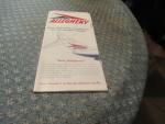 Allegheny Airlines 6/1/1966 Public Timetable Systemwide