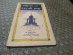 Canton, Ohio Directory Map 1950's w/ Traffic Routes