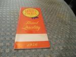 Best Western/Quality Courts 1956 U.S, Motel Directory
