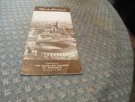 Cleveland, Ohio- 1950's City Travel Guide with Map