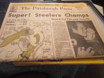 Pittsburgh Press Newspaper 1/22/1979 Super Bowl