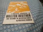 Biography of Walter Reuther- 1969 Pamphlet-Left Wing