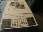 Wall Calendar 1945- Insurance Broker-Morgantown