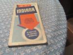 Indiana Road Map 1950's- Published by AAA Club