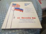 American Slovak Day 7/1985 Program- Pittsburgh