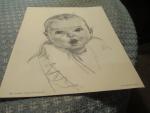 Gerber Baby Products 1931- Drawing of The Gerber Baby