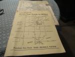 Berea, Ohio 1934 Detailed Street Map & Map Guide