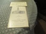 Hotel Carter, Cleveland Ohio 1952 Reservation Card