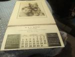Wall Calendar 1941 with Tear Off Months-3 Month View
