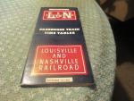 Louisville & Nashville Railroad Time Tables 12/1957