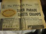 Pittsburgh Press 1/13/1975 Steelers Super Bowl Champs