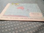 Map of the World 1958 Promotional Map from Sears