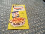 Muellers Recipes 1940's Makers of Pasta Products