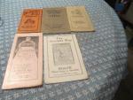 Chiropractic Treatment and Health Booklets 1920's