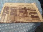 Pittsburgh Press Newspaper 4/18/1936 Great Pgh. Flood