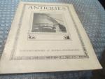 Antiques Magazine 1/1922- Volume 1-Number 1