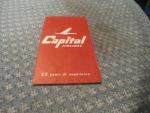 Capital Airlines 1952 Used Passenger Coupon/Lot of 2