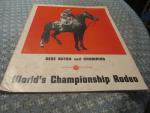Gene Autry & Champion World Champion Rodeo 1946