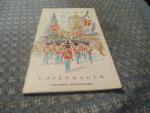 Copenhagen, Denmark 1950's Travel Booklet/Map