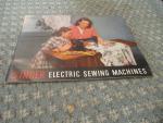 Singer Electric Sewing Machines 1949 Ad Booklet