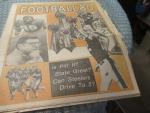Football 1980 Pittsburgh Newspaper Supplement