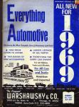 1969 Automotive catalogue