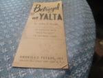Betrayal at Yalta 1955 Booklet- The Roosevelt Myth