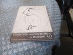 Tradition & Invention in Modern Art 1954 Booklet