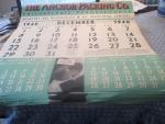 The Anchor Packing Company 1941 Wall Calendar
