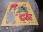 J.C. Penny Co. 1953 Safety Booklet Promotion Comics