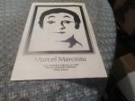 Marcel Marceau 2/1982 Performance Program- Joliet