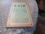 West Alexander Day and Night Fair 9/1946 Booklet