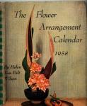 The Flower Arrangement Calendar 1958